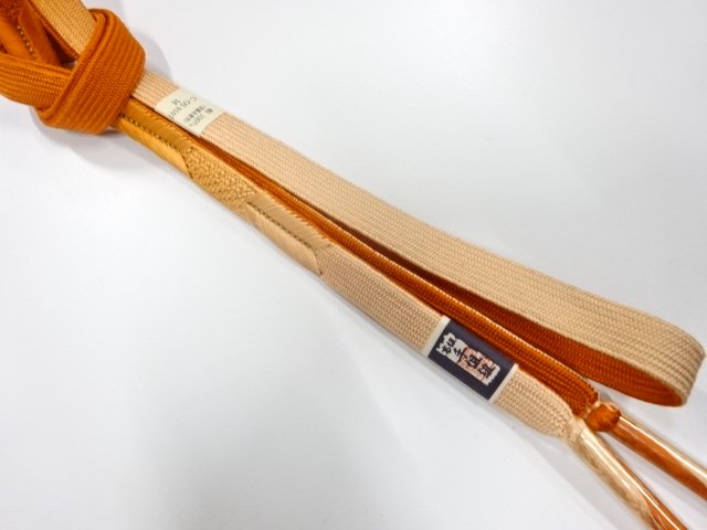 未使用品　正絹　手組帯締め